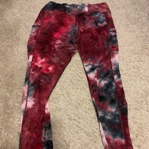 Tie Dye Workout Leggings